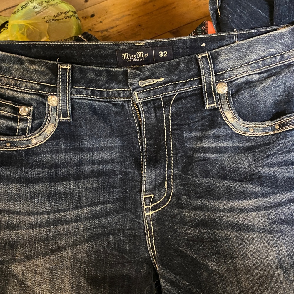 Womens miss me jeans size 32x30